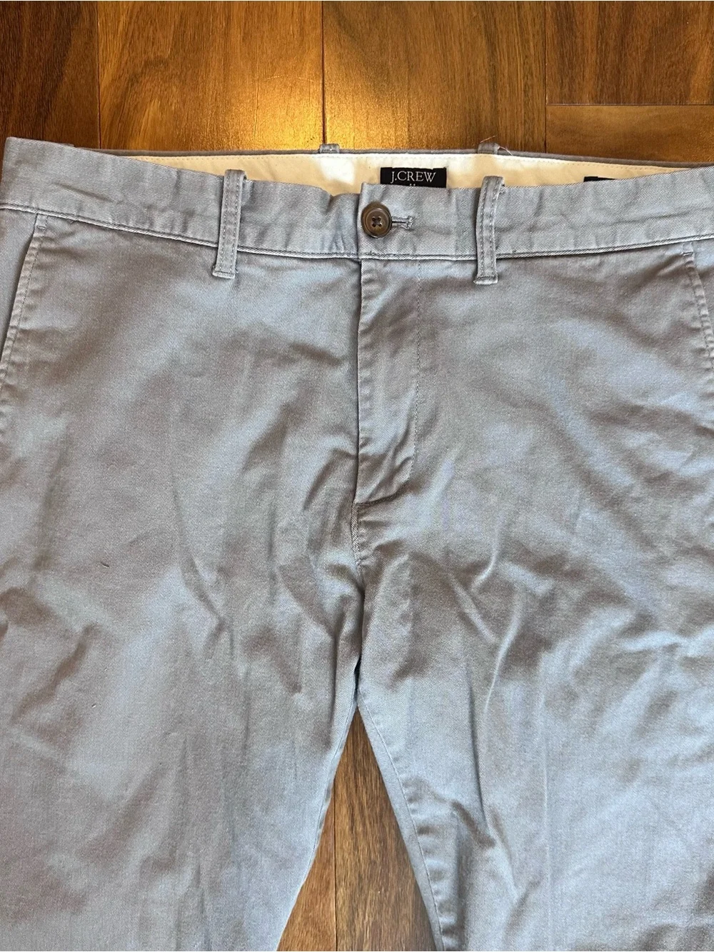 J. Crew Grey Slim Chinos